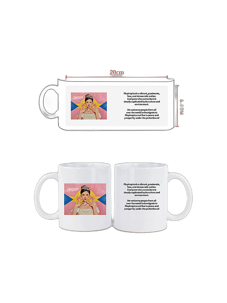 Jiafei Queen Jiafei Floptropica Portrait Mug