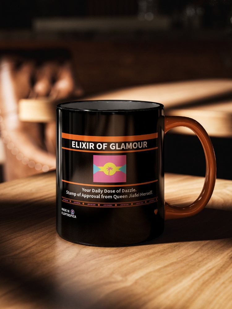 Jiafei Elixir of Glamour Mug | Floptropica Flag Coffee Cup