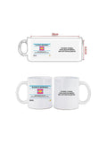 Jiafei Elixir of Happiness Floptropica White Ceramic Mug