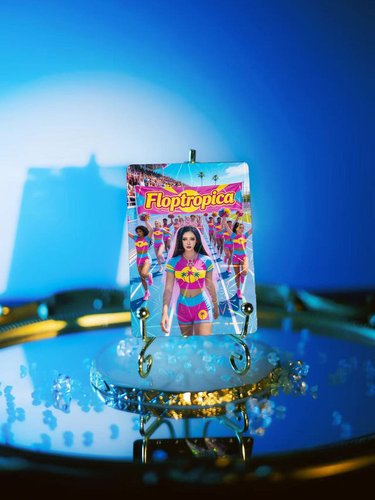 JIAFEI Floptropica Cheerleading Holographic Photocard