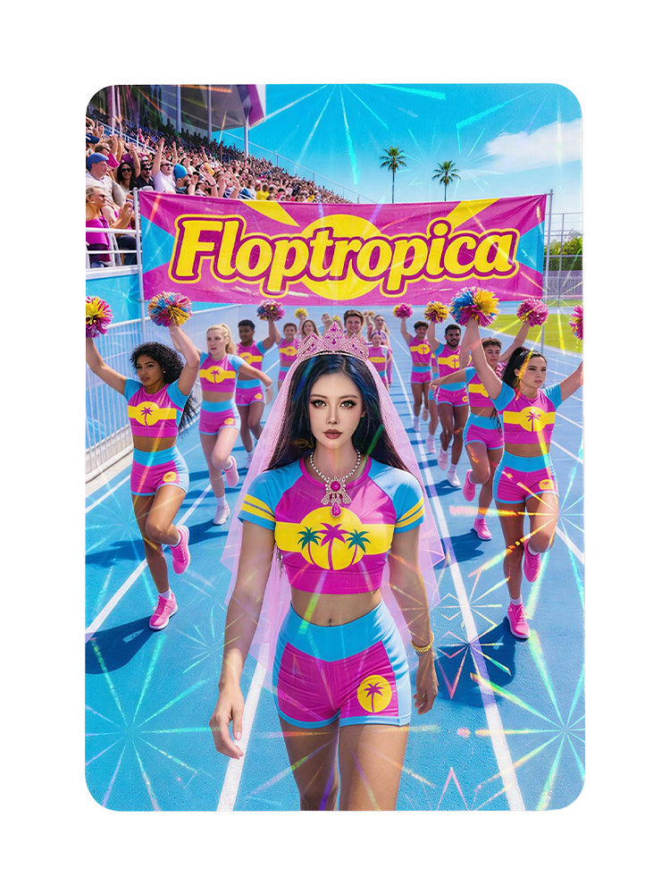 JIAFEI Floptropica Cheerleading Holographic Photocard