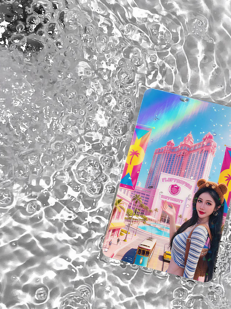 Floptropica University Holographic Photocard