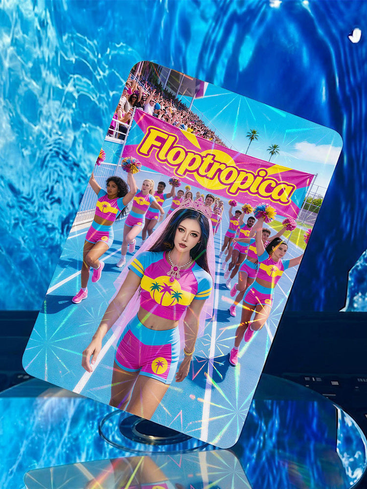 JIAFEI Floptropica Cheerleading Holographic Photocard