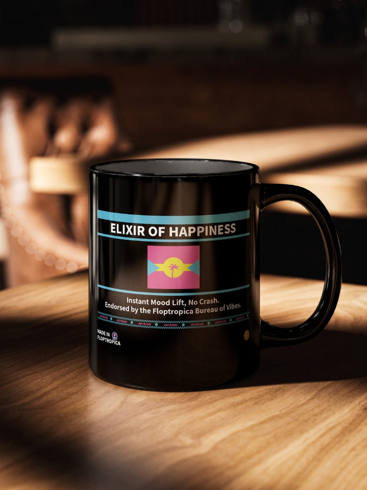 Jiafei "Elixir of Happiness" All-Black Mug