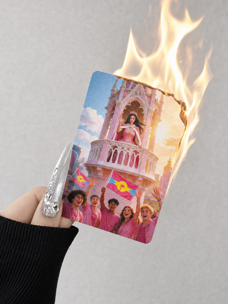 JIAFEI Floptropica Royal Coronation Holographic Photocard