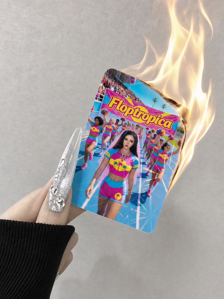 JIAFEI Floptropica Cheerleading Holographic Photocard