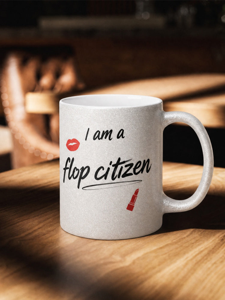 Jiafei I Am a Flop Citizen Ceramic Mug