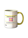 Jiafei Elixir of Wealth Floptropica White Ceramic Mug