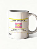 Jiafei Elixir of Wealth Floptropica White Ceramic Mug