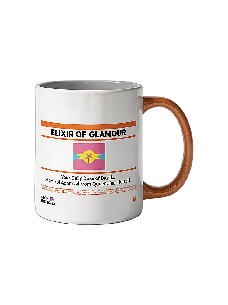 Jiafei Elixir of Glamour Floptropica White Ceramic Mug