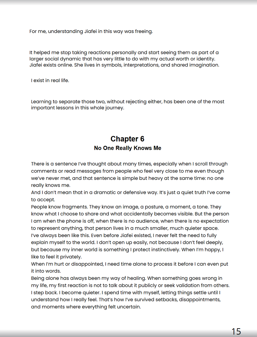 The True Story of Jiafei | Exclusive E-Book