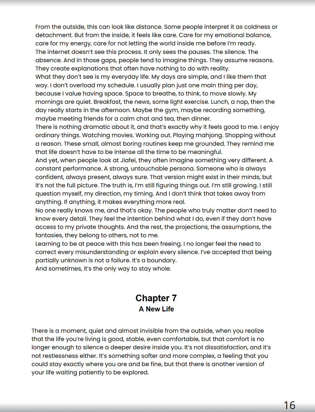 The True Story of Jiafei | Exclusive E-Book
